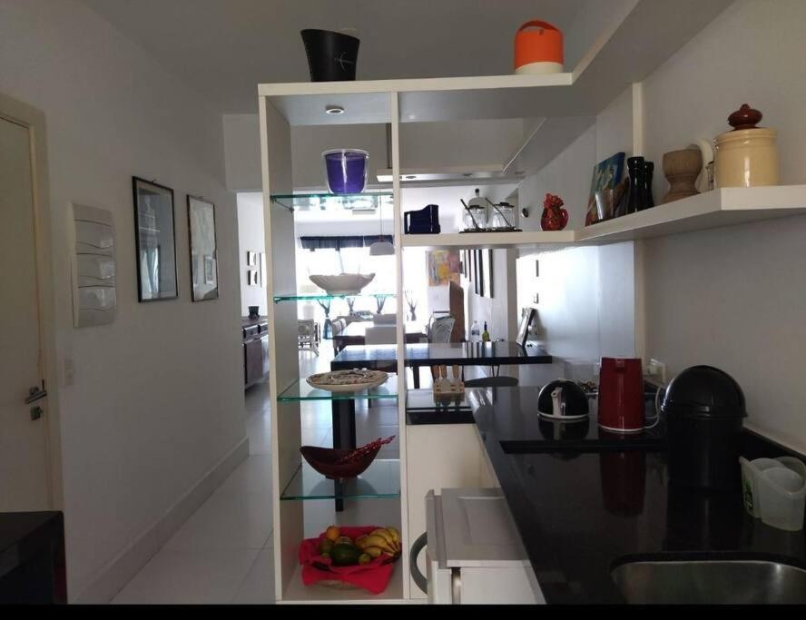 Apto De 3 Dorm De Frente Ao Mar 과루자 외부 사진